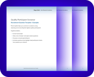 Crush your recruitment efforts with this expert-approved screener survey template.