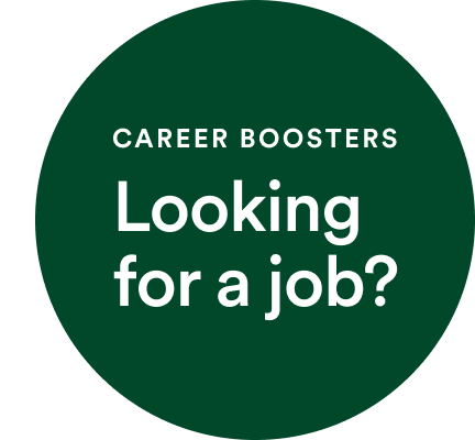 Career Boosters: Looking for a job?