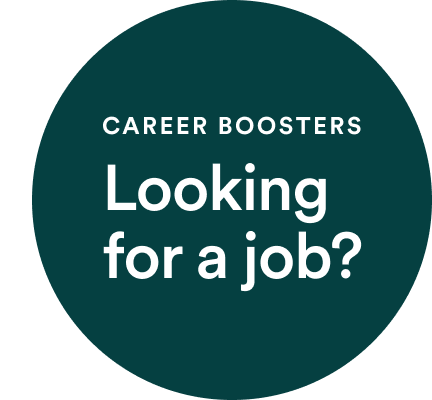 Career Boosters: Looking for a job?