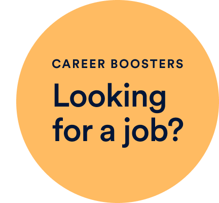 Career Boosters: Looking for a job?