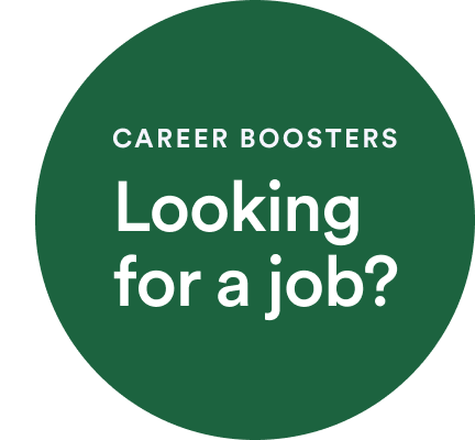Career boosters: Looking for a job?