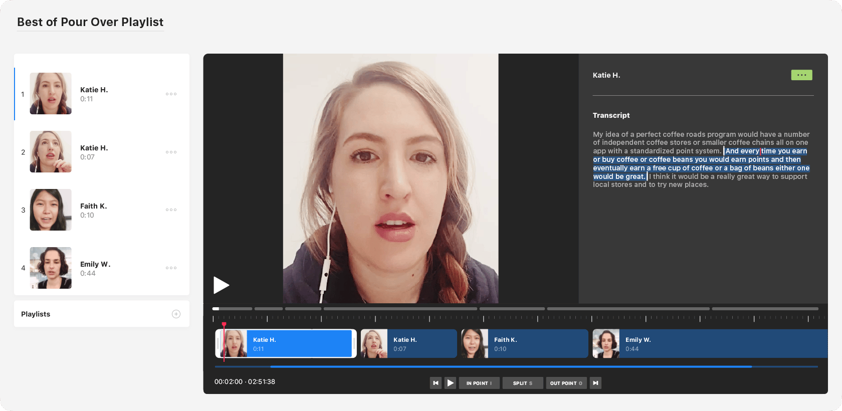 Webinar: Use dscout's Media View to Easily Create and Edit Video Playlists