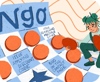 Utilize usability bingo to gamify insights and engage audiences.