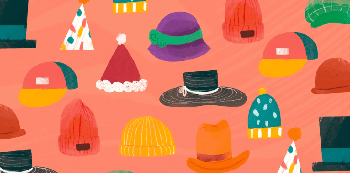 Image of different types of hats