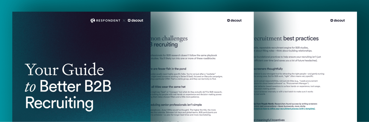 FEATURED PIECE Your Guide to Better B2B Recruiting
